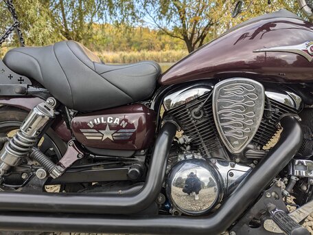2004 Kawasaki VN1600 Vulcan, чёрный, 540000 рублей, вид 4