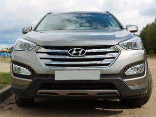 2014 Hyundai Santa Fe III, серый, 1800000 рублей, вид 2