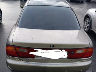 1996 Mazda 323 V (BA), бежевый, 300000 рублей, вид 5