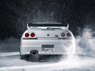 1995 Nissan Skyline GT-R IX (R33), белый, 48000000 рублей, вид 2
