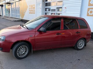 2011 Lada (ВАЗ) Kalina I, красный, 210000 рублей, вид 4