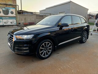 2016 Audi Q7 II (4M), синий, 4150000 рублей, вид 2