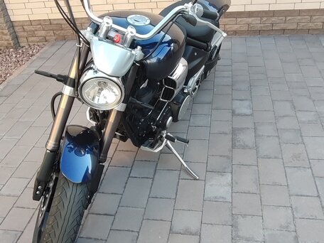 2006 Yamaha XV 1700 Warrior, чёрный, 850000 рублей, вид 2