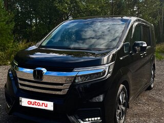2019 Honda Stepwgn V Рестайлинг, чёрный, 2430000 рублей, вид 1