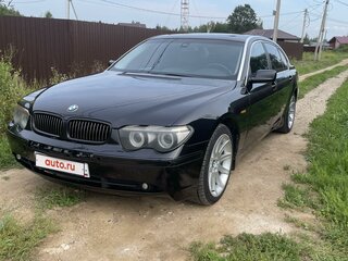 2004 BMW 7 серии Long 745Li IV (E65/E66), чёрный, 1100000 рублей, вид 2