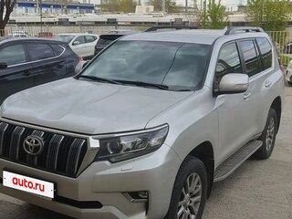 2018 Toyota Land Cruiser Prado 150 Series Рестайлинг 2, серебристый, 5500000 рублей, вид 1