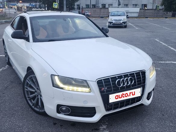 2007 Audi S5 I (8T), белый, 1100000 рублей - вид 1