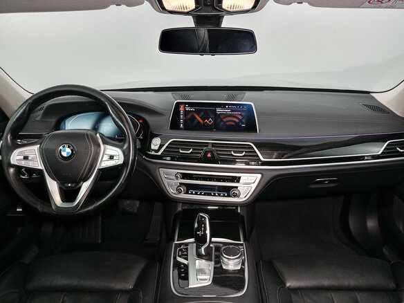2019 BMW 7 серии Long 730Ld xDrive VI (G11/G12) Рестайлинг, чёрный, 5375000 рублей - вид 10