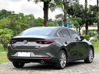 2022 Mazda 3 Axela IV (BP), серый, 1553000 рублей, вид 4
