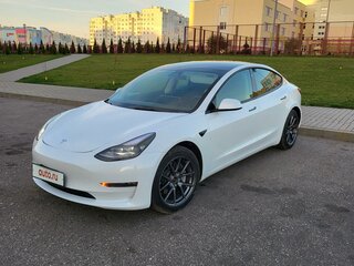 2021 Tesla Model 3 Long Range I, белый, 3750000 рублей, вид 1