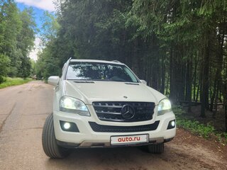 2009 Mercedes-Benz M-Класс 350 II (W164) Рестайлинг, белый, 1500000 рублей, вид 5