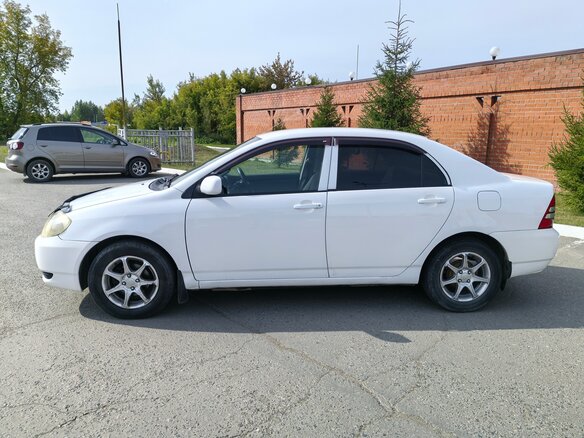 2004 Toyota Corolla IX (E120, E130), белый, 500000 рублей - вид 6