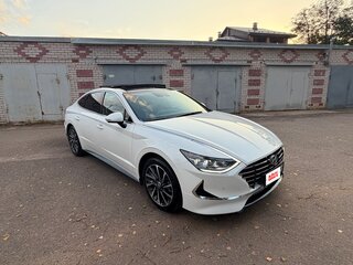 2022 Hyundai Sonata VIII (DN8), белый, 3500000 рублей, вид 3