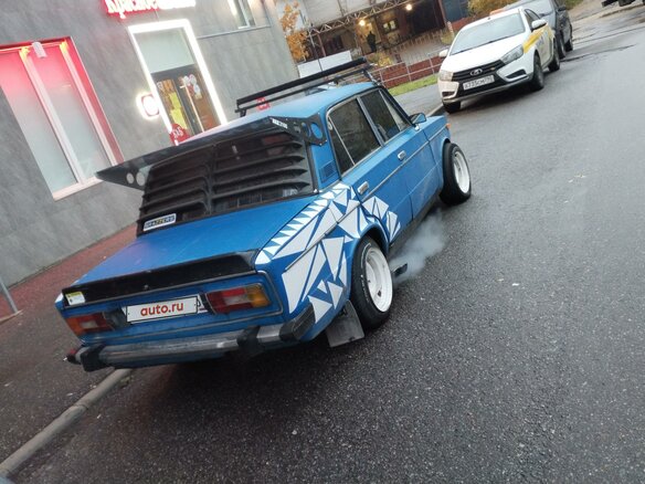 1994 Lada (ВАЗ) 2106, синий, 150000 рублей - вид 6