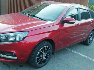 2018 Lada (ВАЗ) Vesta SW I, красный, 1100000 рублей, вид 1