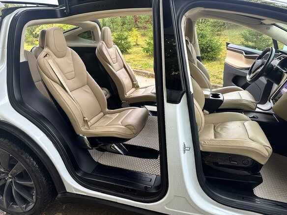 2016 Tesla Model X 90D I, белый, 3700000 рублей - вид 12