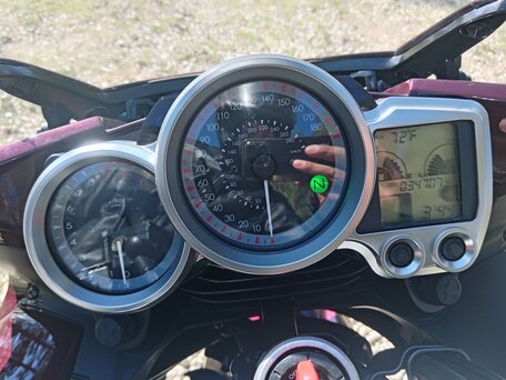 2007 Yamaha FJR1300, красный, 745000 рублей, вид 5