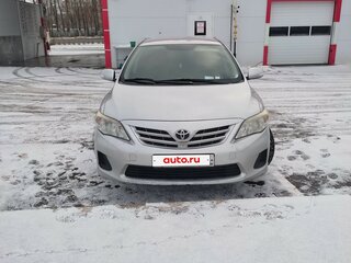 2012 Toyota Corolla X (E140, E150) Рестайлинг, серебристый, 1120000 рублей, вид 1