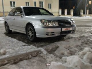 2007 Hyundai Sonata ТагАЗ IV (EF) Рестайлинг, серебристый, 499000 рублей, вид 2
