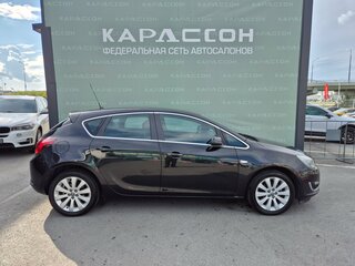 2014 Opel Astra J Рестайлинг, чёрный, 875000 рублей, вид 4