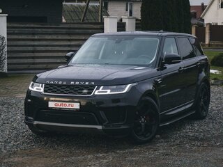 2018 Land Rover Range Rover Sport II Рестайлинг, чёрный, 5275000 рублей, вид 2