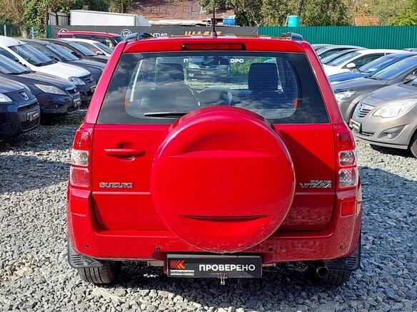 2008 Suzuki Grand Vitara II Рестайлинг, красный - вид 5
