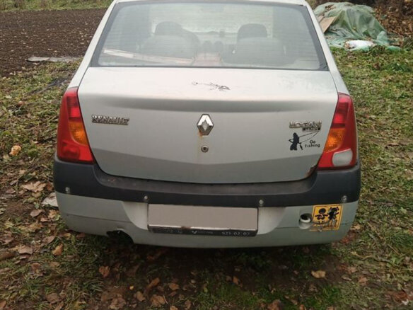 2006 Renault Logan I, серый, 180000 рублей - вид 2