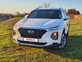 2019 Hyundai Santa Fe IV, белый, 3500000 рублей, вид 5