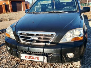 2008 Kia Sorento I Рестайлинг, чёрный, 830000 рублей, вид 2