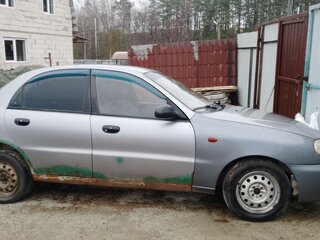 2007 Chevrolet Lanos I, серебристый, 100000 рублей, вид 1
