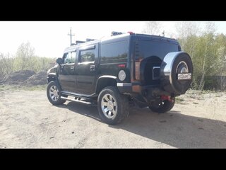 2002 Hummer H2 I, чёрный, 2850000 рублей, вид 3