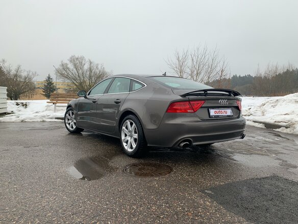 2010 Audi A7 I (4G), коричневый, 1500000 рублей - вид 3