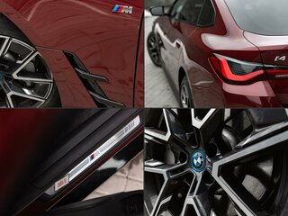 2023 BMW i4 eDrive35 G26, пурпурный, 4128544 рублей, вид 4