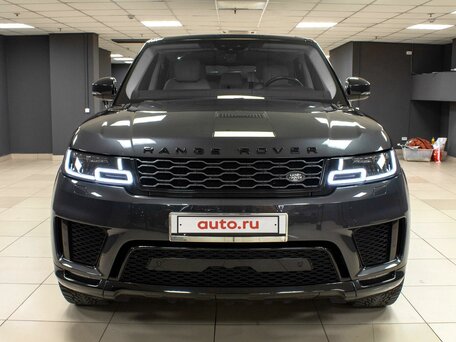 2018 Land Rover Range Rover Sport II Рестайлинг, серый, 5000000 рублей, вид 2