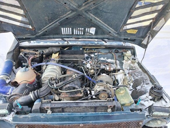 1998 Lada (ВАЗ) 2121 (4x4) I Рестайлинг, синий, 600000 рублей - вид 12