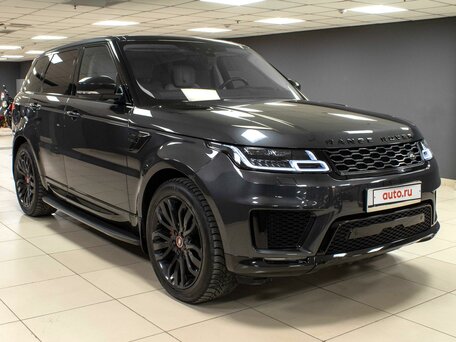 2018 Land Rover Range Rover Sport II Рестайлинг, серый, 5000000 рублей, вид 3