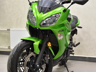 2012 Kawasaki ER-6F (Ninja 650R), зелёный, 485000 рублей, вид 3