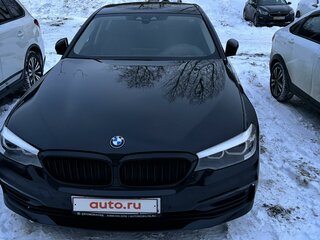 2018 BMW 5 серии 520d VII (G30/G31/G38), чёрный, 4300000 рублей, вид 1