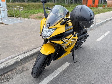 2009 Yamaha XJ6 (FZ6R), жёлтый, 450000 рублей, вид 1