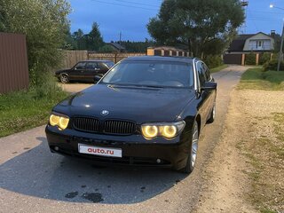 2004 BMW 7 серии Long 745Li IV (E65/E66), чёрный, 1100000 рублей, вид 3