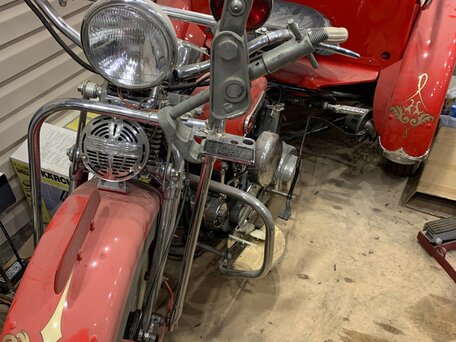 1942 Harley-Davidson WL, зелёный, 1700000 рублей, вид 3
