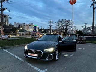 2021 Audi A5 Sportback 40 TFSI II (F5) Рестайлинг, чёрный, 4200000 рублей, вид 2