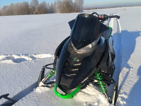 2012 Arctic Cat M-Series, зелёный, 1030000 рублей, вид 3