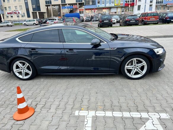 2018 Audi A5 II (F5), синий, 2052120 рублей - вид 2