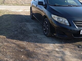 2008 Toyota Corolla AMT X (E140, E150), чёрный, 1300000 рублей, вид 1