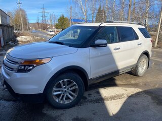 2013 Ford Explorer V, белый, 1500000 рублей, вид 1