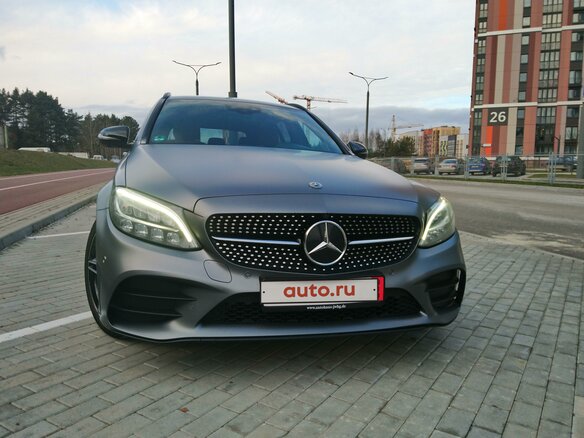 2019 Mercedes-Benz C-Класс 200 d IV (W205) Рестайлинг, серый, 2380000 рублей - вид 1