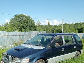 1996 Mitsubishi Chariot II, синий, 150000 рублей, вид 1