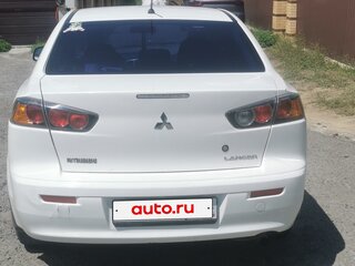 2013 Mitsubishi Lancer X Рестайлинг, белый, 950000 рублей, вид 5