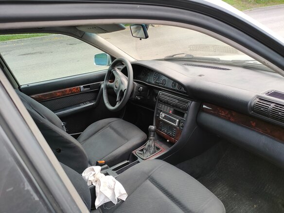 1995 Audi A6 I (C4), серый, 264000 рублей - вид 6
